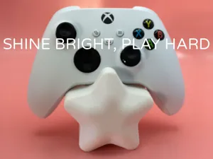 Star Xbox Controller Stand by Pork3D.com