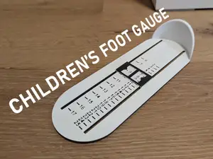 Children's foot gauge
