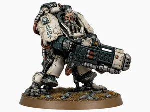 Grimdark Space Dwarf Heavy Gunner