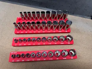 Gridfinity Socket Holder - SAE 3/8" Drive