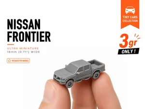 Tiny Nissan Frontier - Mini Cars Series