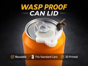 SlideSip: The Snap-On Lid for Your Soda Can
