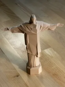 Lowpoly Christ the Redeemer
