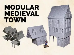 Modular Medieval Town VOL 2