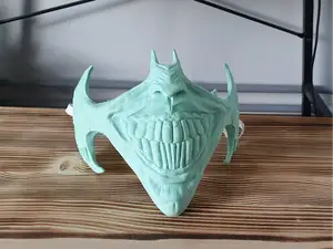 Joker/Batman mask