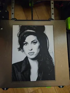 Amy Winehouse Hueforge 
