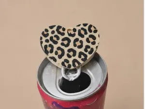 Cheetah Print Can Tab Opener 