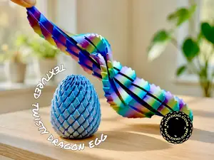 Textured Twisty Dragon Egg Fidget