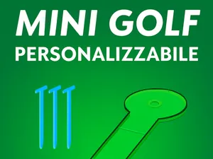mini golf - componibile - per pallini 6 mm