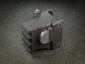 Custom Airsoft Picatinny Folding Adapter