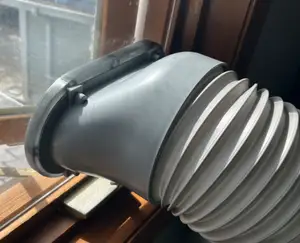 Portable AC hose adapter