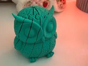 Cute Flexi Owl Puzzle Fidget