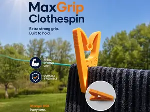MaxGrip Clothespin – Extra Strong Grip