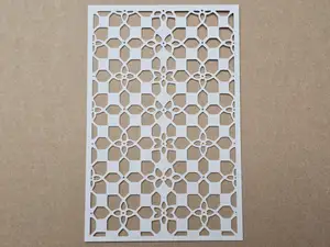 Moroccan Tile Pattern Stencil Template Floral