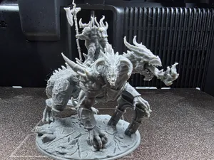Two-Headed Chaos Dragon - Embodiment of Ruin