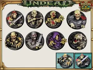 Undead: 3D Tokens Monster Compendium Volume 2
