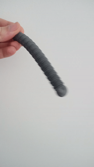 Happy worm - flexible antistress toy