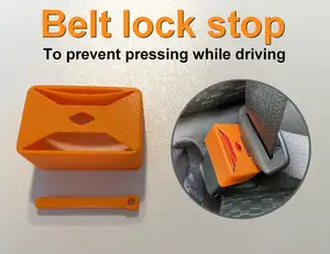 Seat belt lock stop (children/dogs safety device)