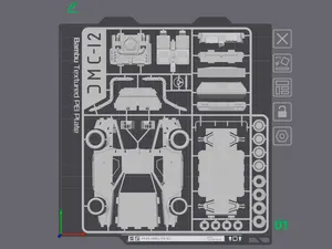 DMC-12 – Kit card A1 mini. Scaled 96%