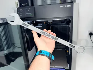 Personalized Wrench – Editable Text 