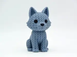 Knitted Wolf