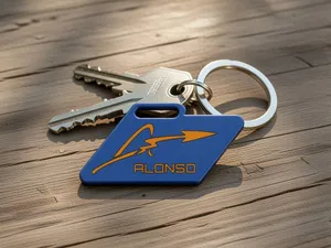 Fernando Alonso F1 Keychain