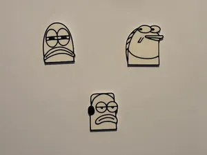 Spongebob Fridge Magnets | Side Character Meme