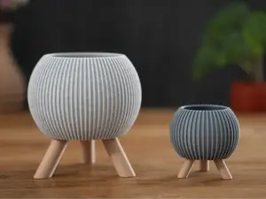 Oni - Japandi Planter with Legs