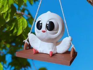 Cute Swinging Bird ( No Support ) 