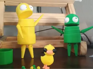 Dummy REPO Robot Articulated (Crouch to Stand)