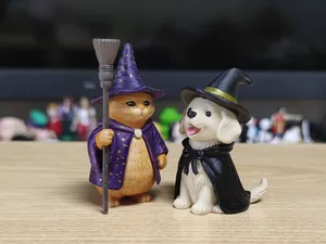 万圣节 萌系巫师