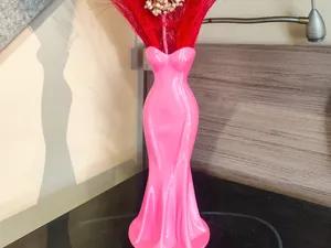 Elegant Female Body Flower Vase