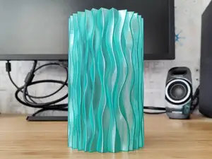Wavy Decor Vase - Vase mode design
