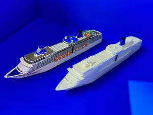 P&O Cruise Ship Arcadia 1:1000, 9 Colours, 2xAMS