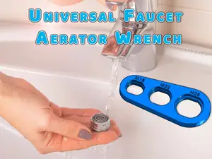 Universal Faucet Aerator Wrench