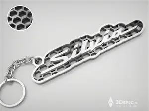 Nissan Silvia Honeycomb Drift Edition keychain