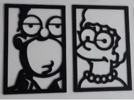 Portrait 2D Simpsons