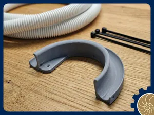 Dishwasher Drain Hose Holder with Zip-Tie (U-bend)