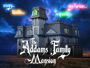 the Addams Family Mansion