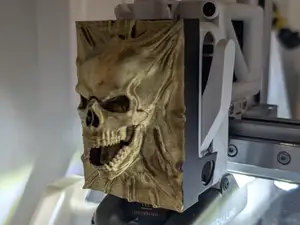 Cache extrudeur crâne hurlant A1 et A1 Mini