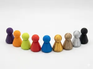 Gameboard Player Pieces/Meeple Figures