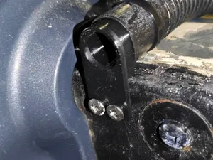 3/4" bilge pump transom dump