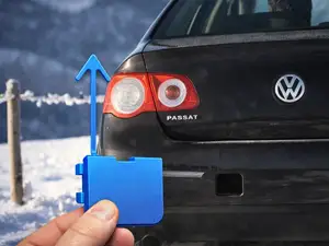 WV Passat b6 tow eye hook cover rear bumper
