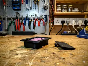 2x18650 Battery Case with Snap Lid
