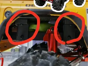 Hinges for RC mn99 model 