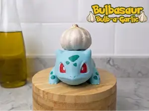 Bulbasaur Bulb-a-Garlic: Aesthetic Garlic Holder