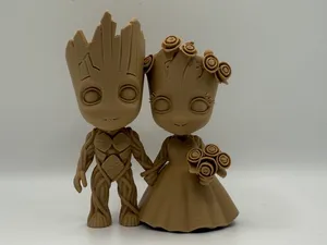Baby Groot de boda