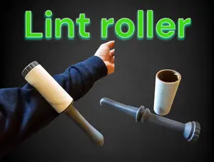 Clothes roller, lint roller, fusselroller