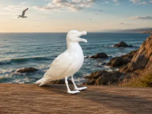 Seagull - Racek - Fracek - Animal - Bird