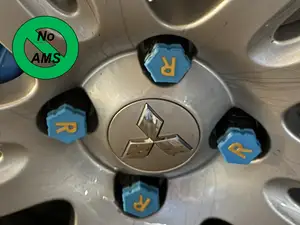 Mitsubishi Colt Schutzkappen Radbolzen Ralliart